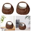 Elegant Woven Tote Bag for Sophisticated Spring Occasions