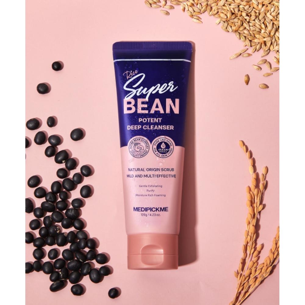

Medipickme Rice Super Bean Keratin Grain Pack Deep Cleansing Foam 120g NONE