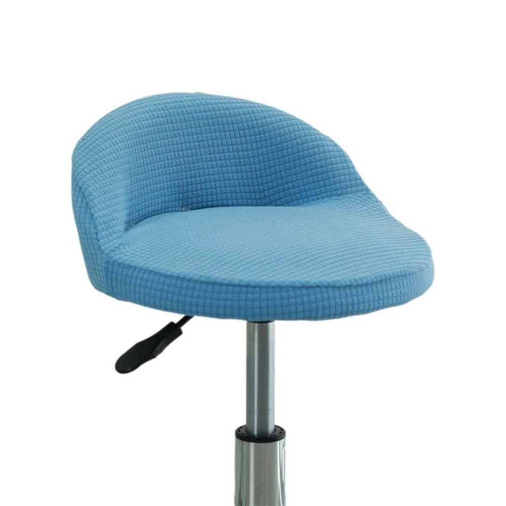 Elastic Bar Chair Cover Integrated Non-slip High Stool Cover Washable Dustproof Dining Chair Cover