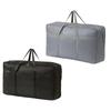 Large Capacity Vacuum Compression Storage Bag for Quilt Blankets and Clothing with Sturdy Handle Ideal for Home Organization Moving Packing and Travel