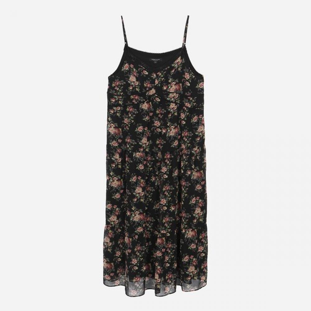 Thursday Island Flower Layered Long Dress T266mop174w