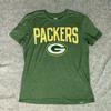 Green Bay Packers Shirt Mens Medium Green NFL Football Team Apparel Cotton Tee