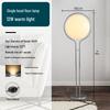 Nordic Mid-Century Bauhaus Sphere Floor Lamp – Minimalist Designer Bedside Light