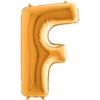 Foil Balloon Letter 40' Z Gold