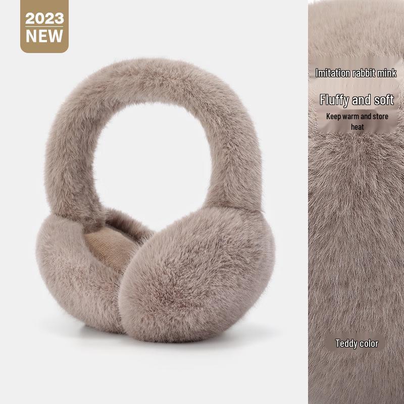

Xianluozi Foldable Plush Winter Earmuffs