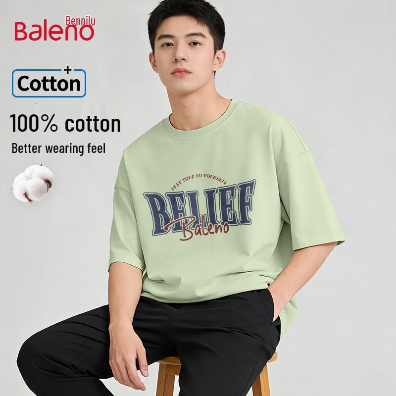 Baleno Belief American Style Short Sleeve T-Shirt 3XL