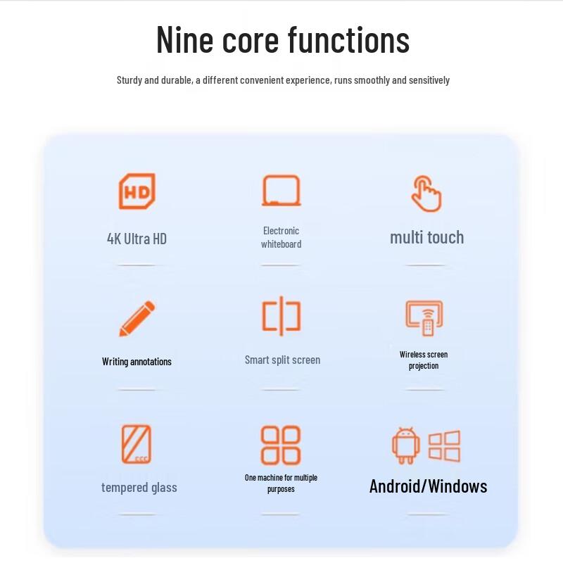 Cheng Fu Nuo Da 70-inch Interactive Whiteboard Display (CN Version)