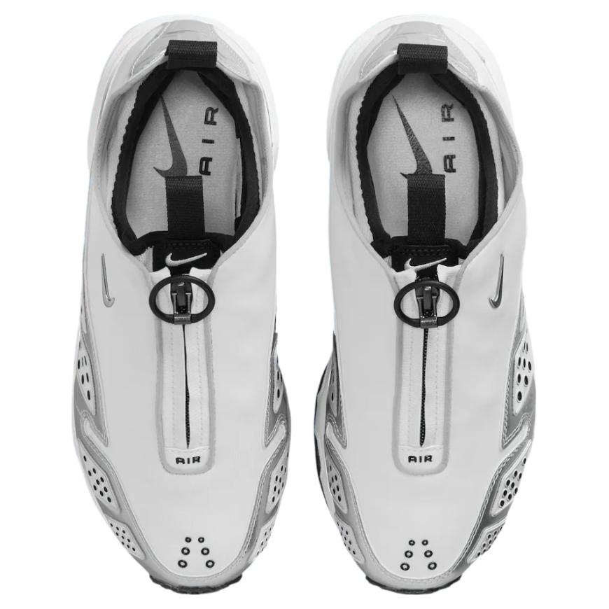 Nike  Air Sunder Max White Metallic Silver Women Sneakers Black HJ4130-100