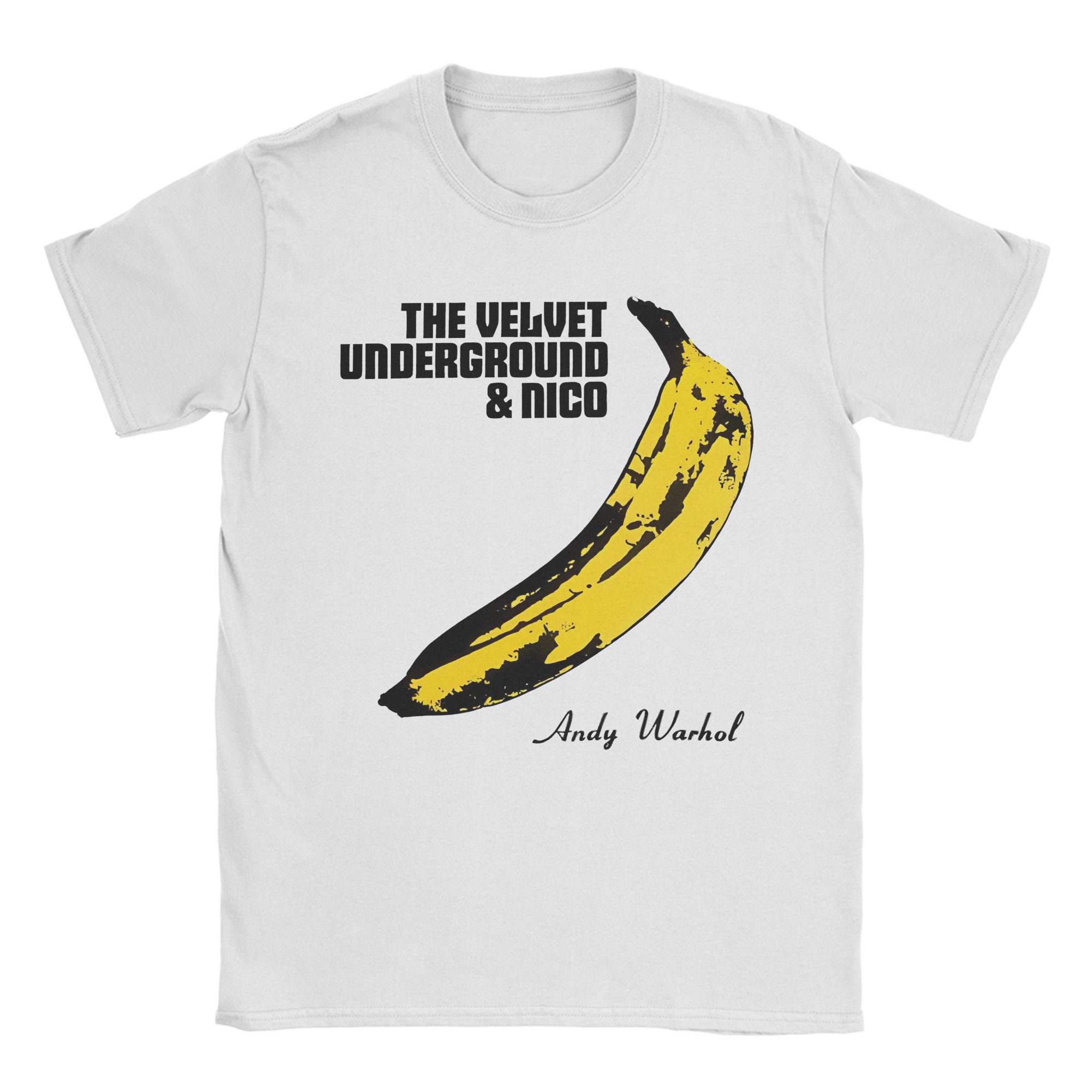 

The Velvet Underground Band T-Shirt Unisex Cotton Clothing Hip Hop O-neck Short Sleeve 4XL