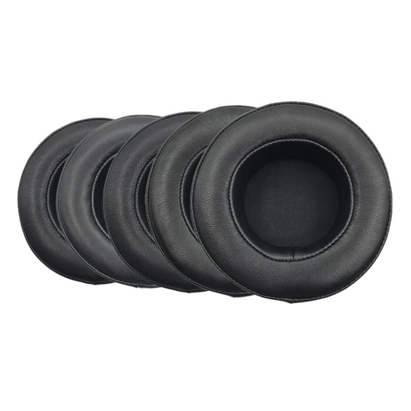 2pcs Sheepskin Leather Earpads Ear Cushion Replacement Ear Muffs Headphone Cushion 70mm -110mm