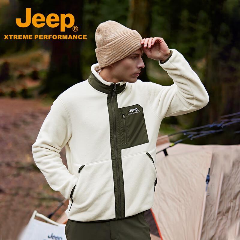 

Jeep Unisex Double-Sided Fleece Jacket M