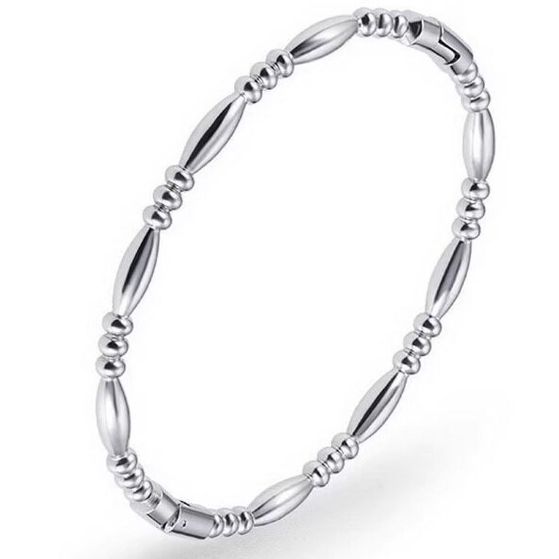 

American Light Luxury Bamboo Bracelet, 18K Gold-Plated, Rising Prosperity, Polished, Adjustable Titanium Steel Bangle, Cross-Border Style, Gift-Giving Kb 171034-Kfc