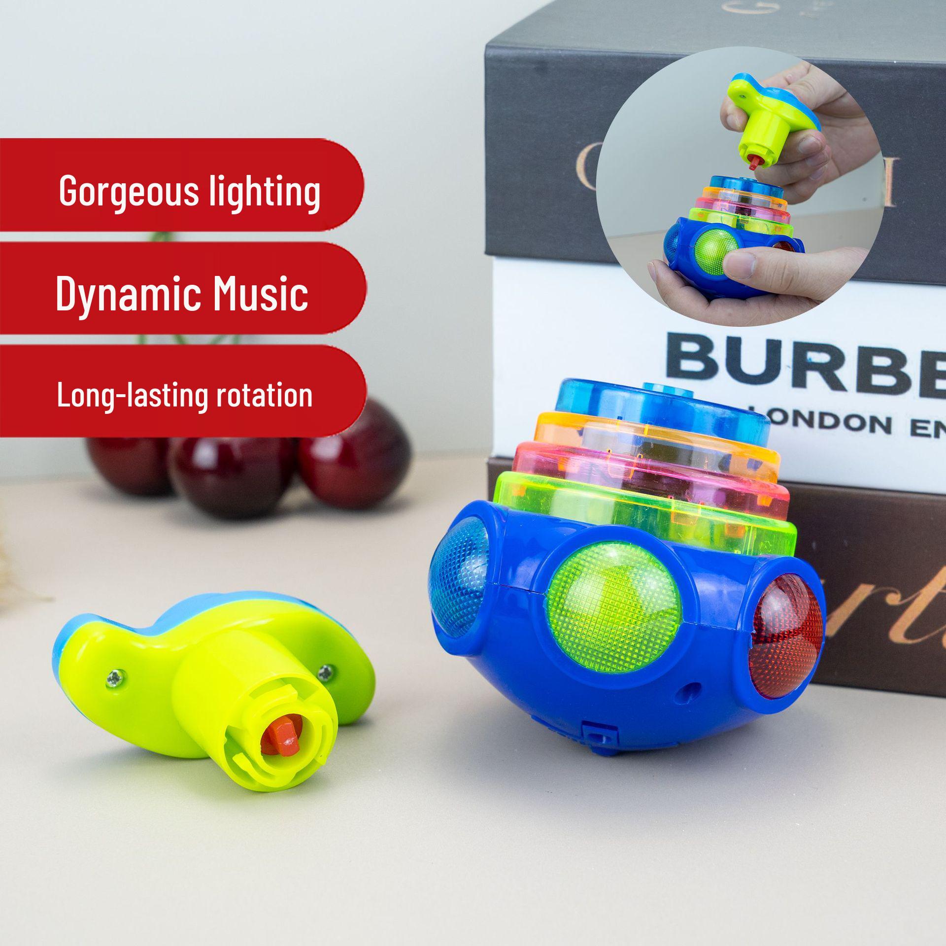 

Дитяча іграшка, що обертається та світиться - Популярний стиль Douyin для хлопчиків та дівчаток