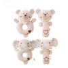 Baby Handheld Rattle Toy Set With Soft Cotton Material For Sensory Development