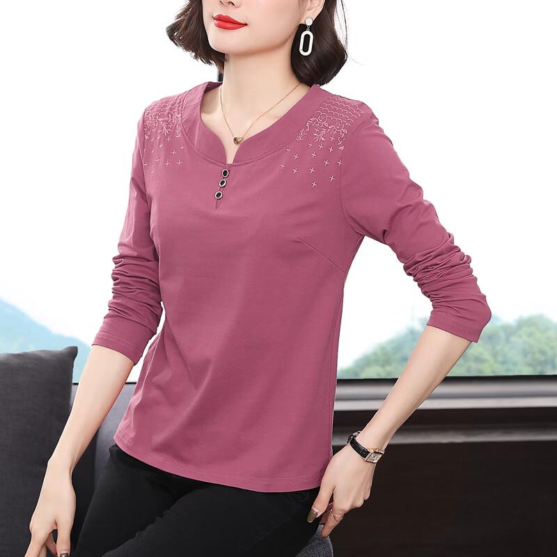 Etam Women's Rhinestone Embellished Long Sleeve T-Shirt