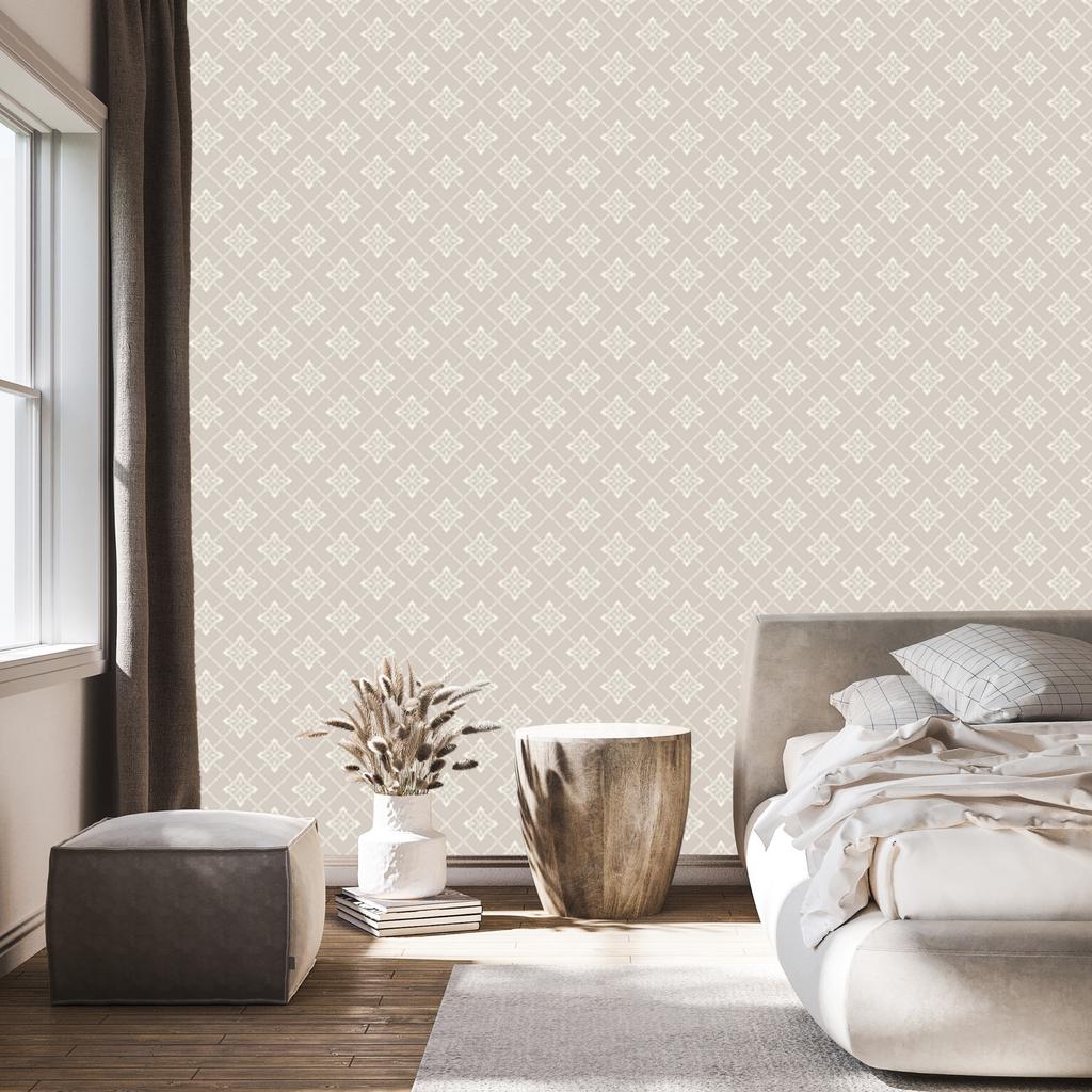 Stylish Mosaic Wallpaper with Ornaments for Living Room and Bedroom 50x1000