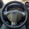 Siyah Deri El-dikişli Araba Direksiyon Kapağı Ford Focus 2 Için 2005 2006 2007 2008 2009 2010
