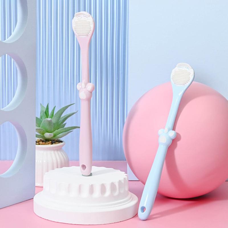 Cat Paw Tongue Coating Tongue Brush Cleaning The Surface Of Tongue Oral Cleaning Brushes Cleaner Fresh Breath Health
