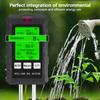 6 In 1 Gardening Tool Soil Tester pH Temperature Humidity Sunlight Air Moisture Nutrient Fertility Meter Tool Multifunctional