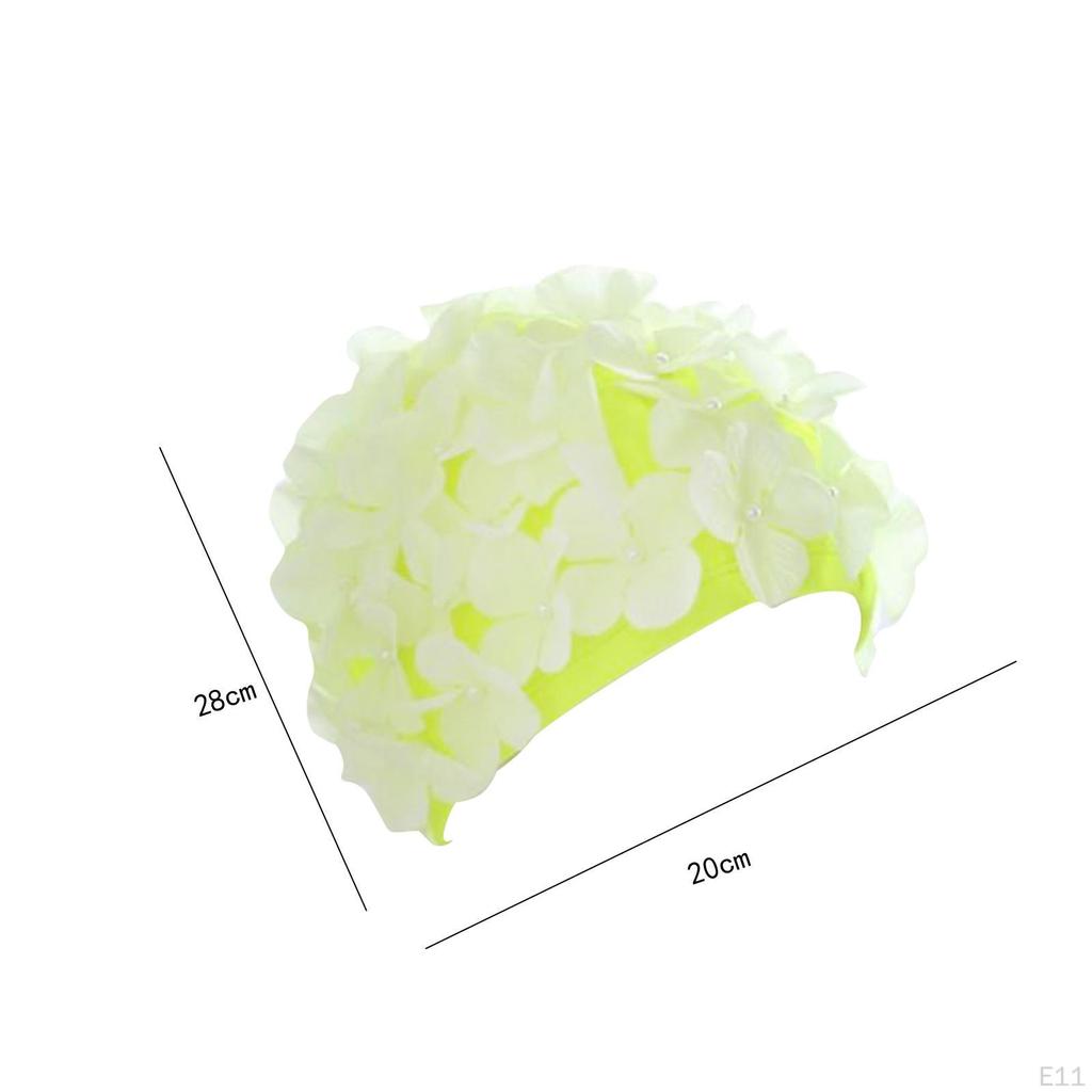 Czepek pływacki Blossom - wzór Petal dla kobiet