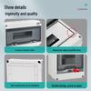 HT-Circuit Waterproof Outdoor Distribution Box for Construction and Household Electric Metering, Surface Mounted Switch Box.