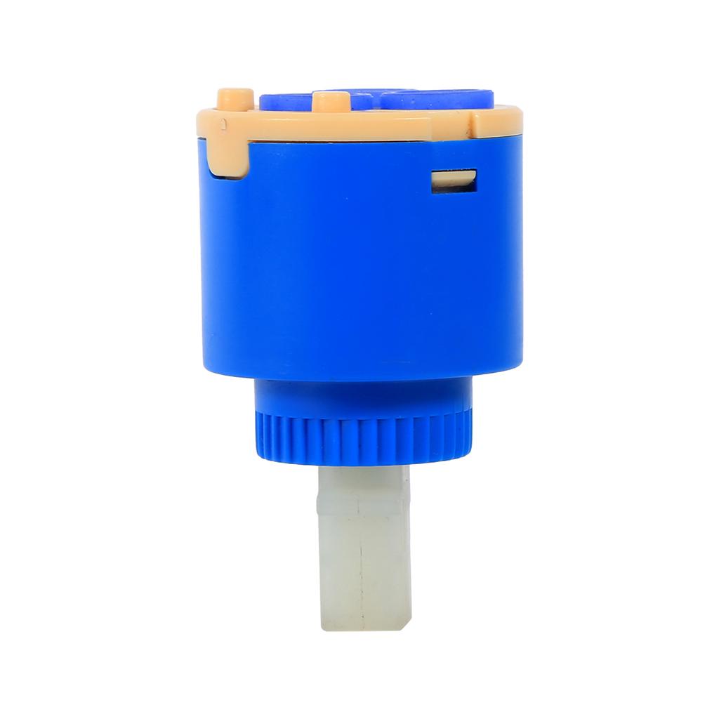 35 40mm Ceramic Cartridge Water Mixer Tap Inner Control Faucet Valve PP Plastic Blue Practical