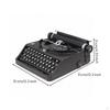 Vintage Typewriter Model Antique Decorative Industrial Tabletop Ornament for