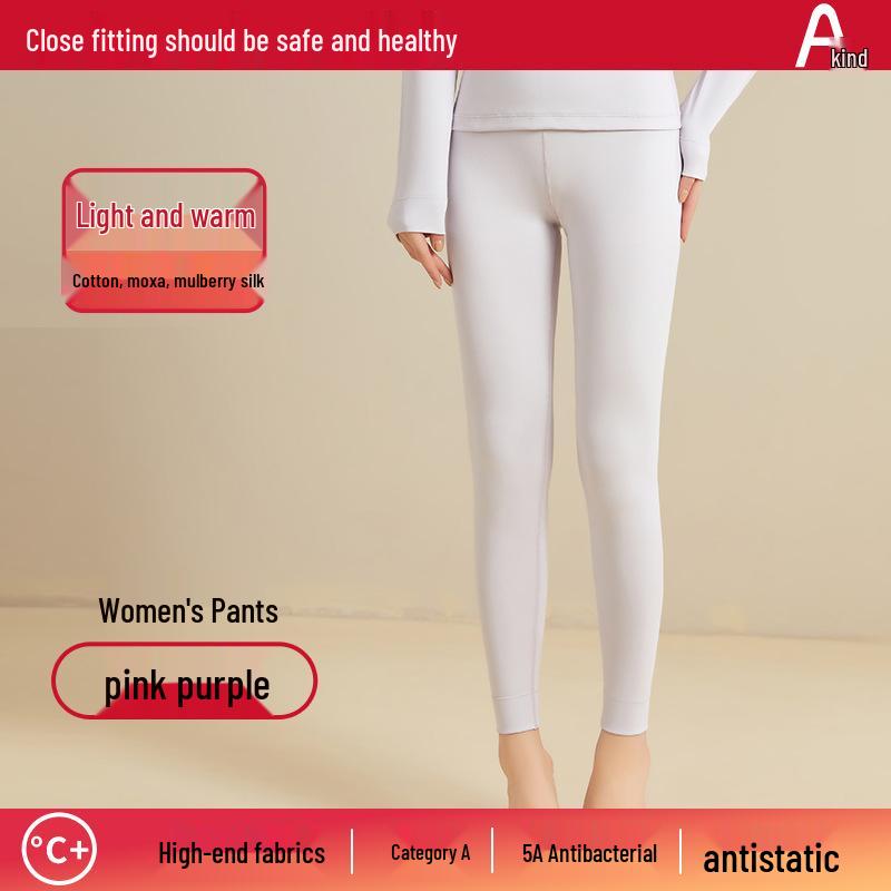 Women's Light Thermal Underwear Set - 80% Cotton, Modal, Spring/Autumn