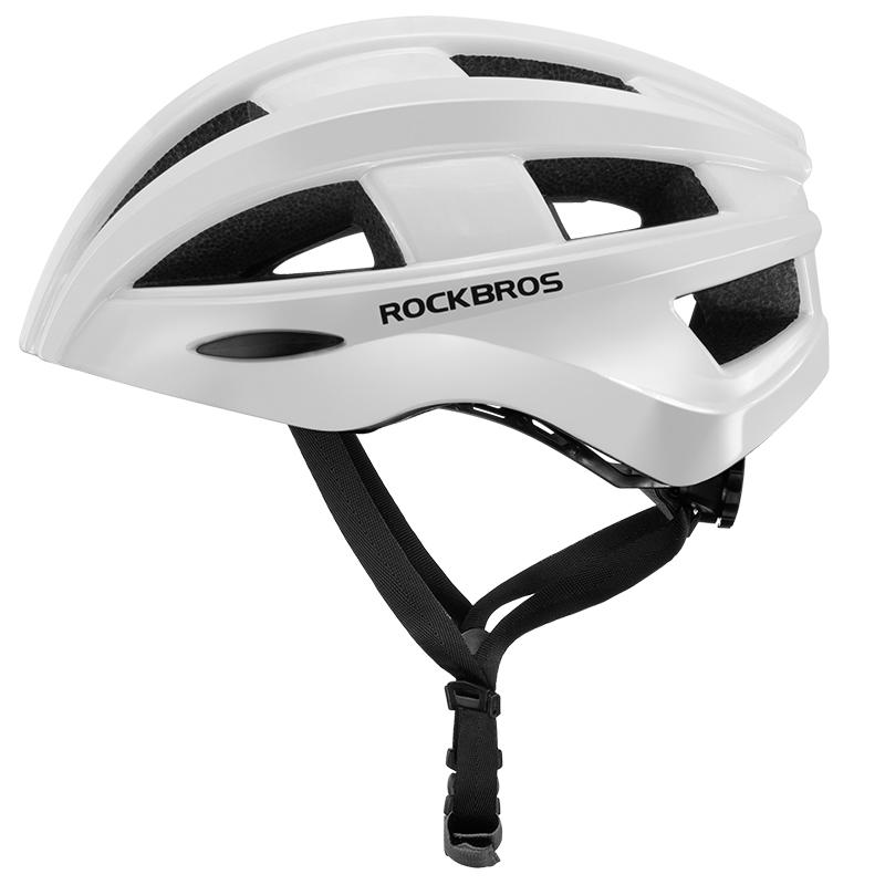 ROCKBROS Cycling Helmet With Rear Light MTB Road Bike Helmet USB Warning EPS PC Intergrally Molded Safety Bicycle Helmet Light