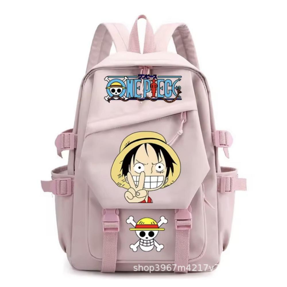 ONE PIECE High School Junior High School Student Elementary School Bag Luffy Fashion Trend Large Capacity Teen Backpack