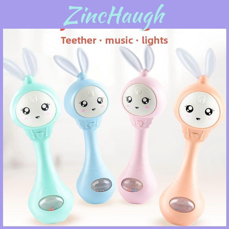 Infant Musical Rattle With Lightup Features For Sensory Development