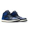 Air Jordan 1 Retro Mid 'Obsidian Royal' (Unisex) Obsidian / Game Royal-Summit White Vintage Basketball Shoes 554724 412