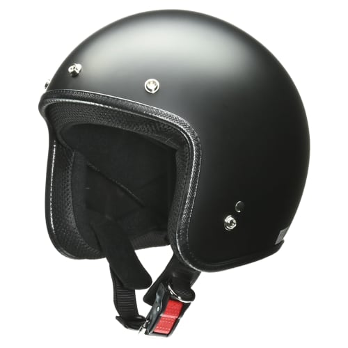 

Reed Industries Motorcycle Helmet Jet GRENVER Half Matte Black Free Size -