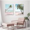 Pink Sea Beach Shell Pineapple Hammock Nordic Posters And Prints Wall Art Canvas PaintingWall Pictures For Living Room Decor