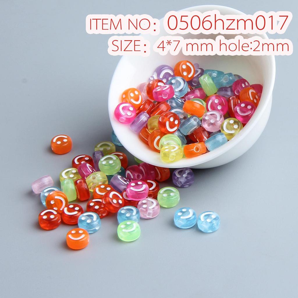 10g Pack of Flat Acrylic Alphabet Beads for DIY Children's Beading and Jewelry Keychain Accessories