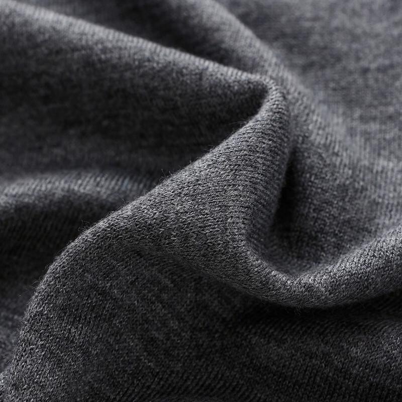 Zhaojun Women's Casual Rolled-Edge Half-Open Knit Wool Blend Sweater