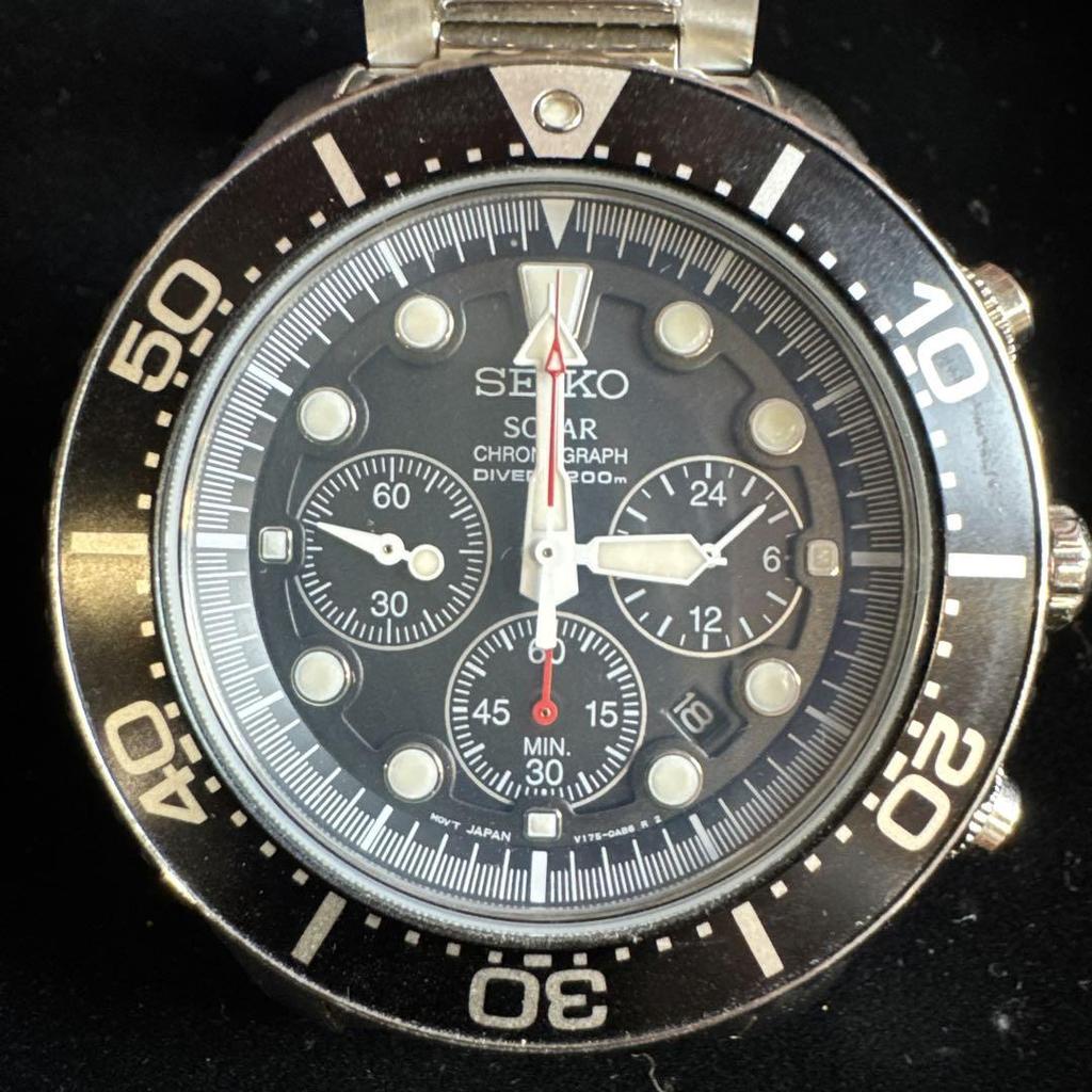 [USED] Seiko Overseas Model Chronograph Quartz SSC015P1