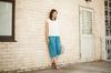 Takashima Chijimi Cool and Relaxed Home Turquoise Size L Pants, Blue,