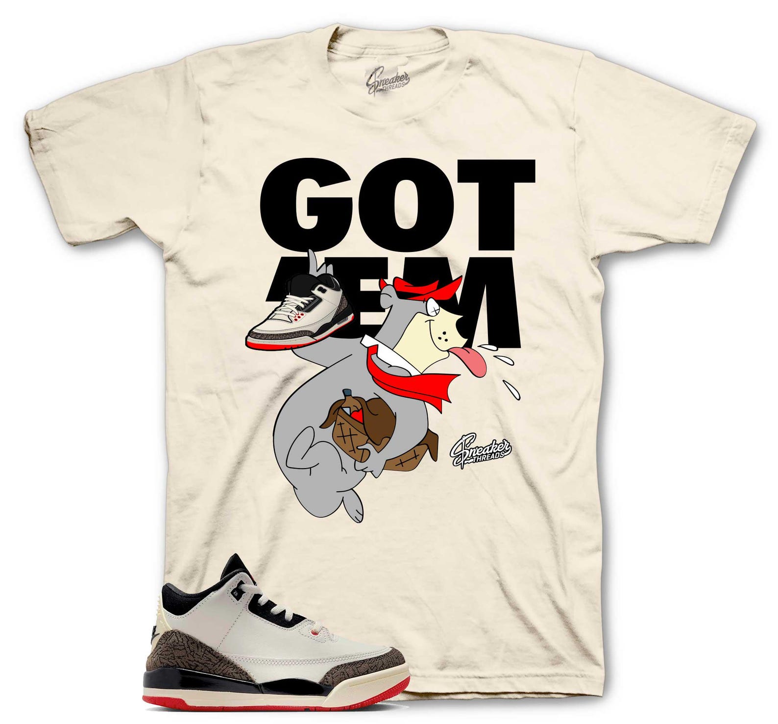Shirts To Match Retro 3 World s Best Dad AJ3 - Finessed Sneaker Tee 3XL