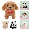 Interactive My Realistic Robot Puppy Plush Walking Dog Toy Fashion Simulated Puppy for Chilren