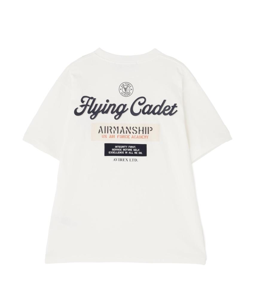 AVIREX CADET PATCH T-SHIRT L 030 white 783-5134011