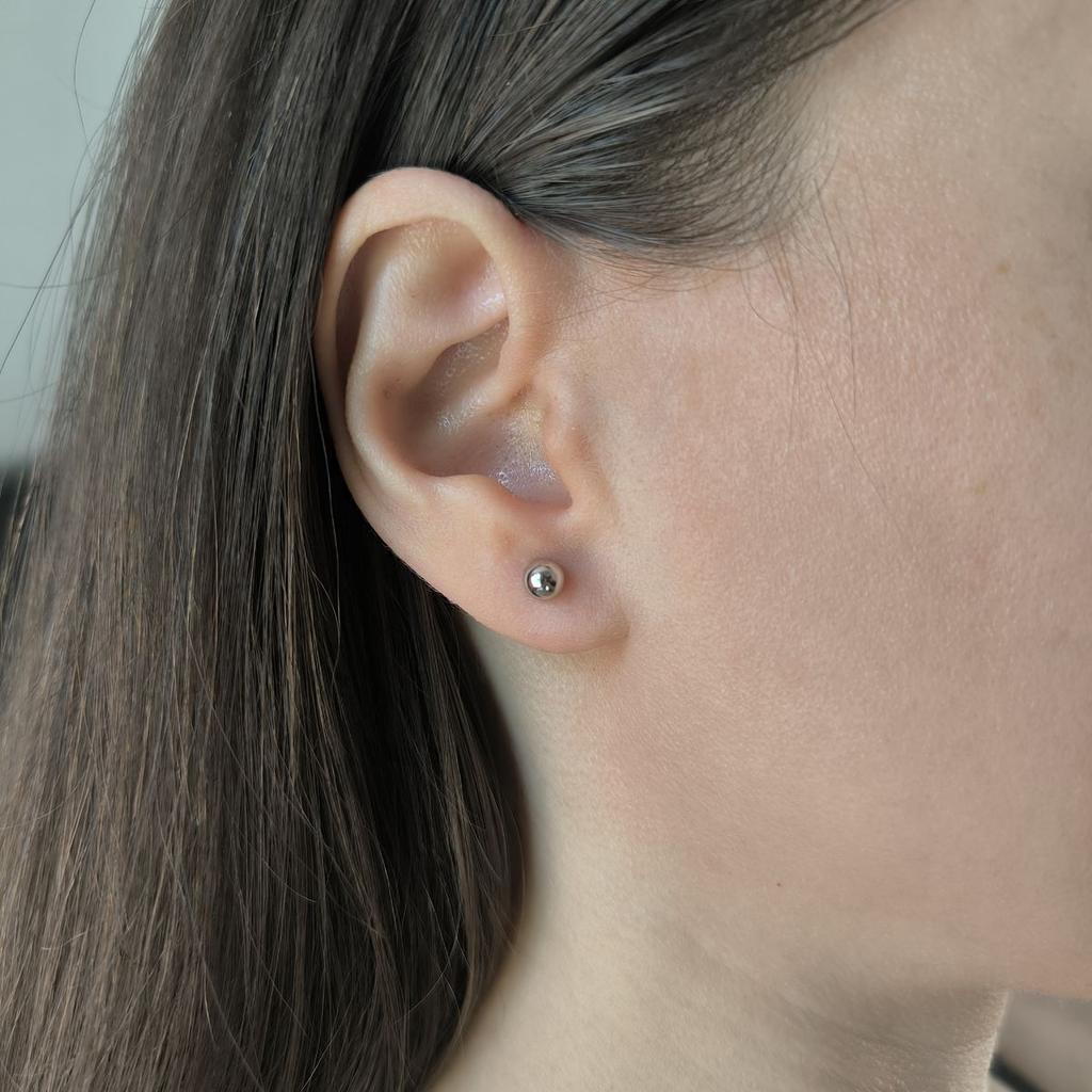 Серебряные серьги без камней (2191650)