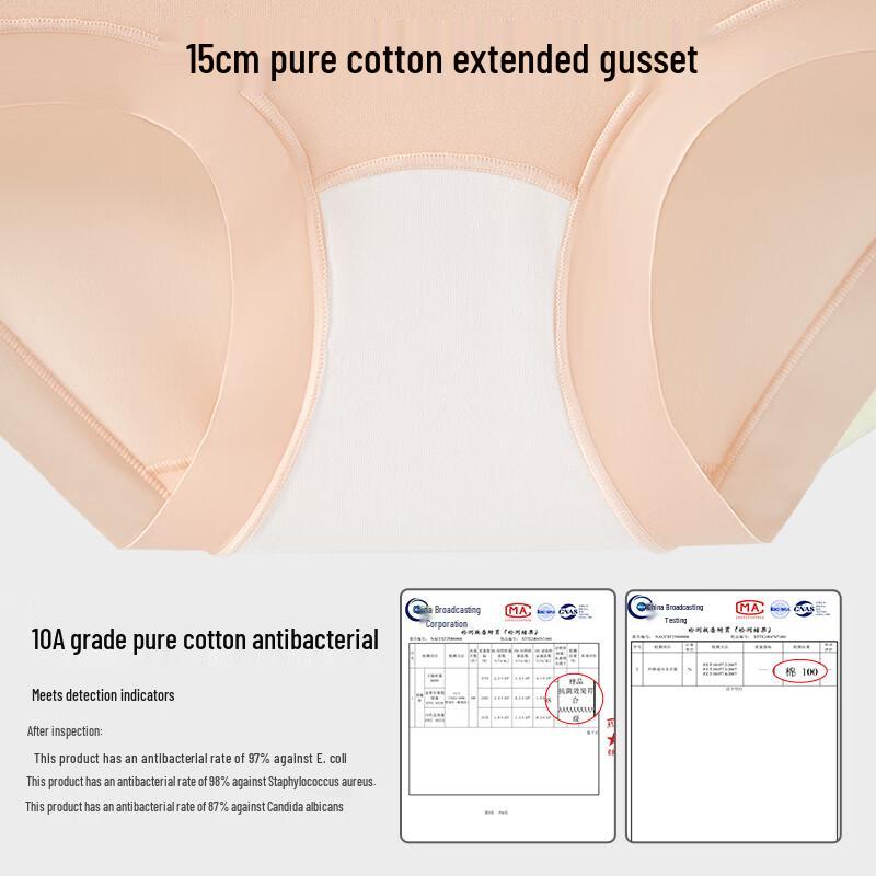 Audiffan Women's Plus Size 4-Pack Cotton Anti-Bacterial Boy Shorts