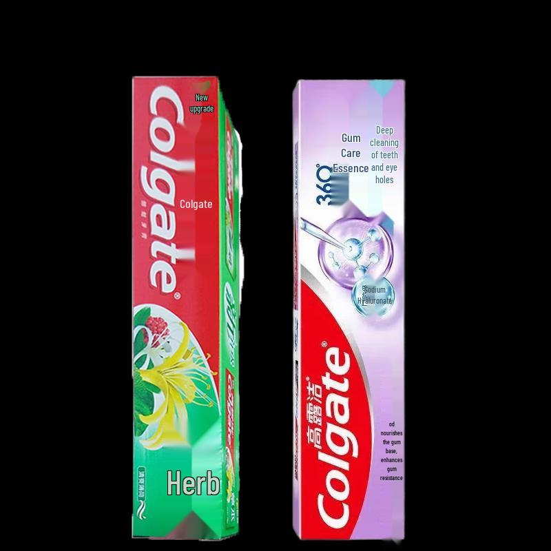 Colgate Herbal & 360 Gum Care Toothpaste Bundle