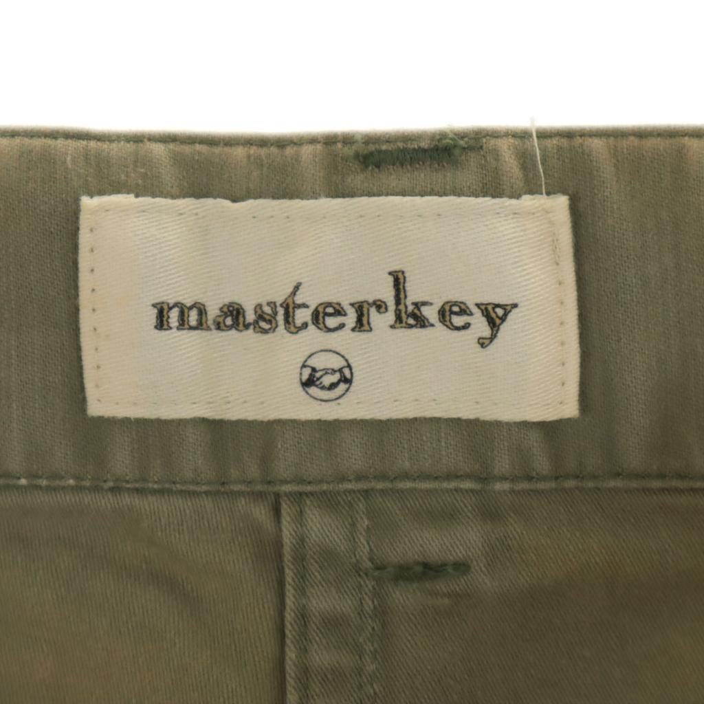 Unused Masterkey Made In Japan Nano Mist Processing SIR Pants 2 Khaki Men's Used