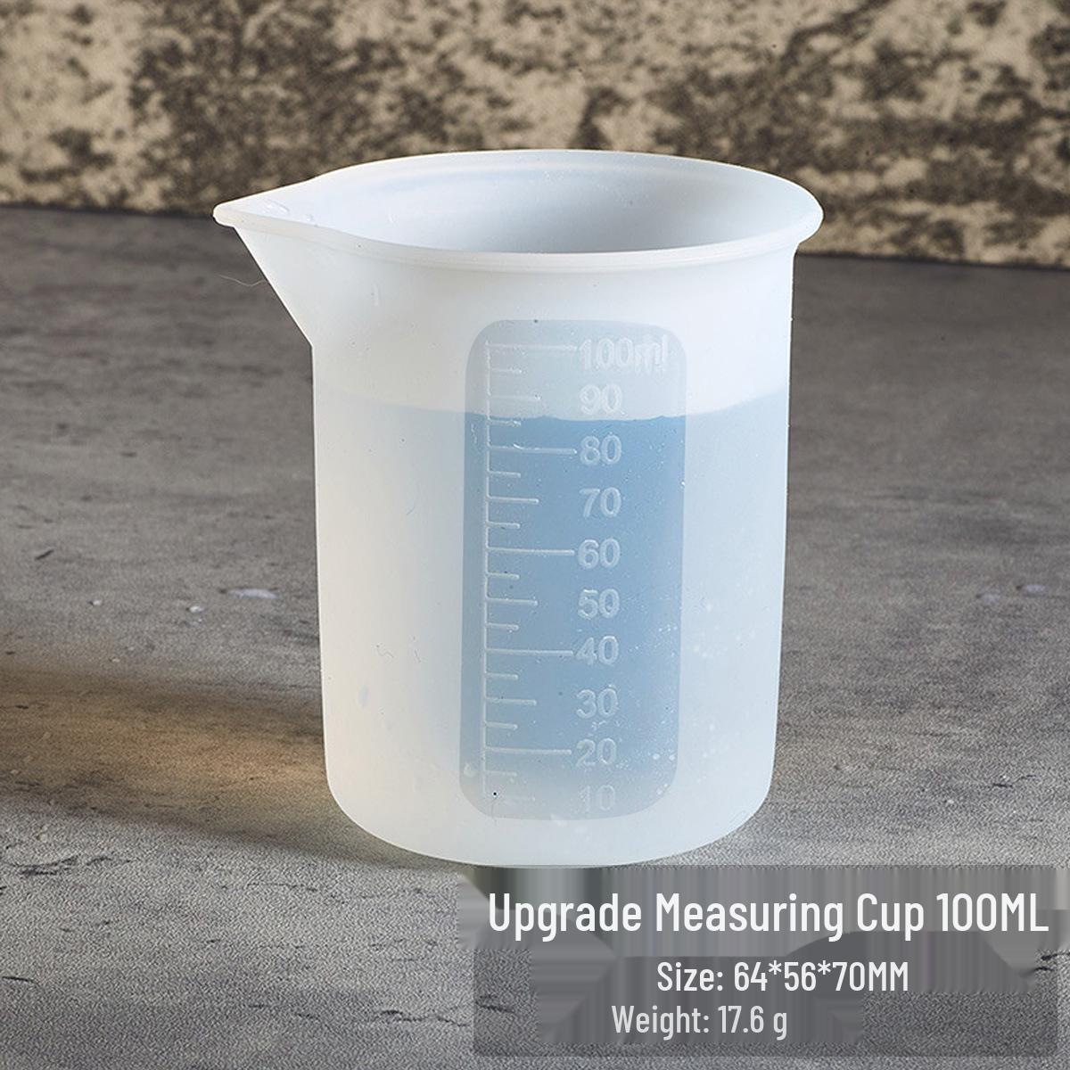 

Инструменты для эпоксидной смолы своими руками: Силиконовые мерные стаканчики ручной работы со шкалой 100 мл для смешивания и форм