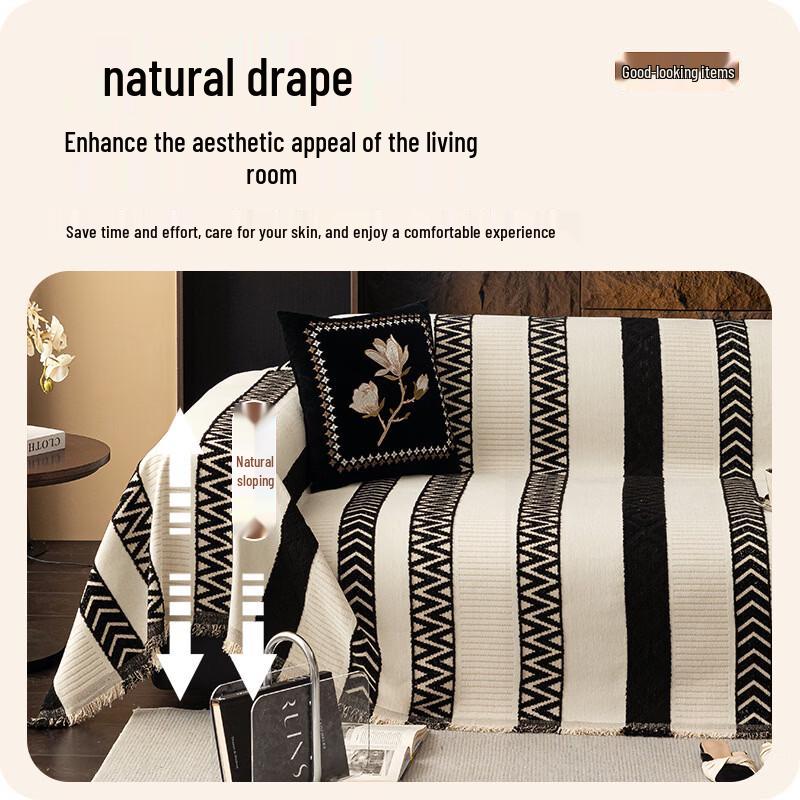 Light Luxury Chenille Sofa Cushion Cover