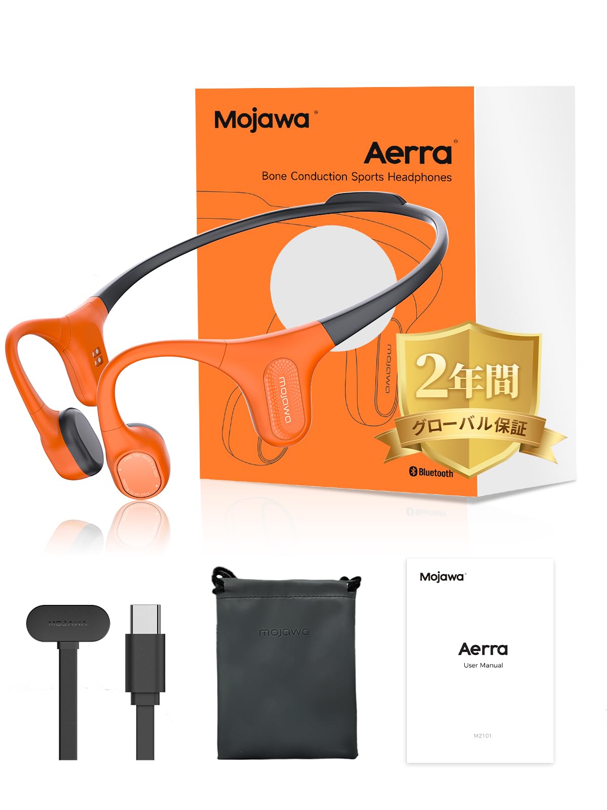 

Mojawa Aerra Wireless Bone Conduction IP67 Waterproof and Professional Sports Open Fast Up to 8 Hours of Noise Cancelling for Ideal for Everyday чёрный
