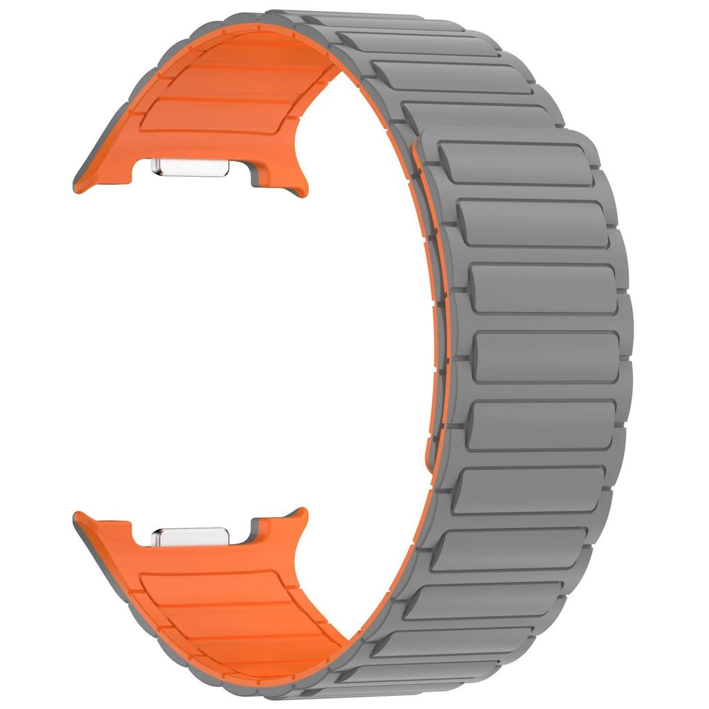 Sports Silicone Strap for Samsung Galaxy Watch 8 40mm 44mm Magnetic Replacement Band for Galaxy Watch 8 Classic 46mm Watchband