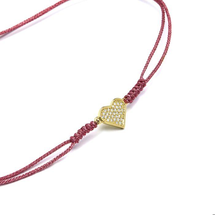 Bracelet - Luxenter - Coeur - Finition or 18k - Doré - Femme